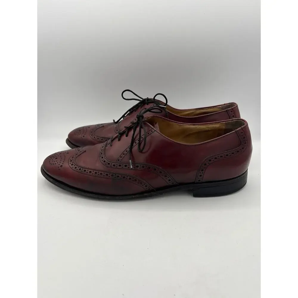 Men’s Bostonian Impressions Size 12 Cherrywood Leather Dress Shoes
